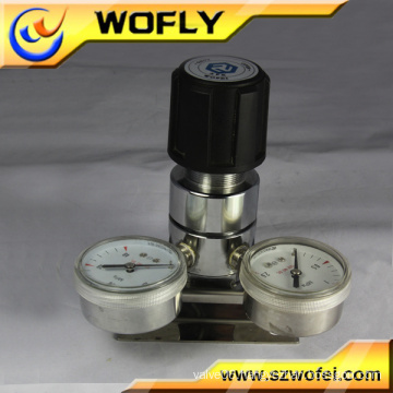 Safety regulator gas lpg argon regulator with flowmeter regulator